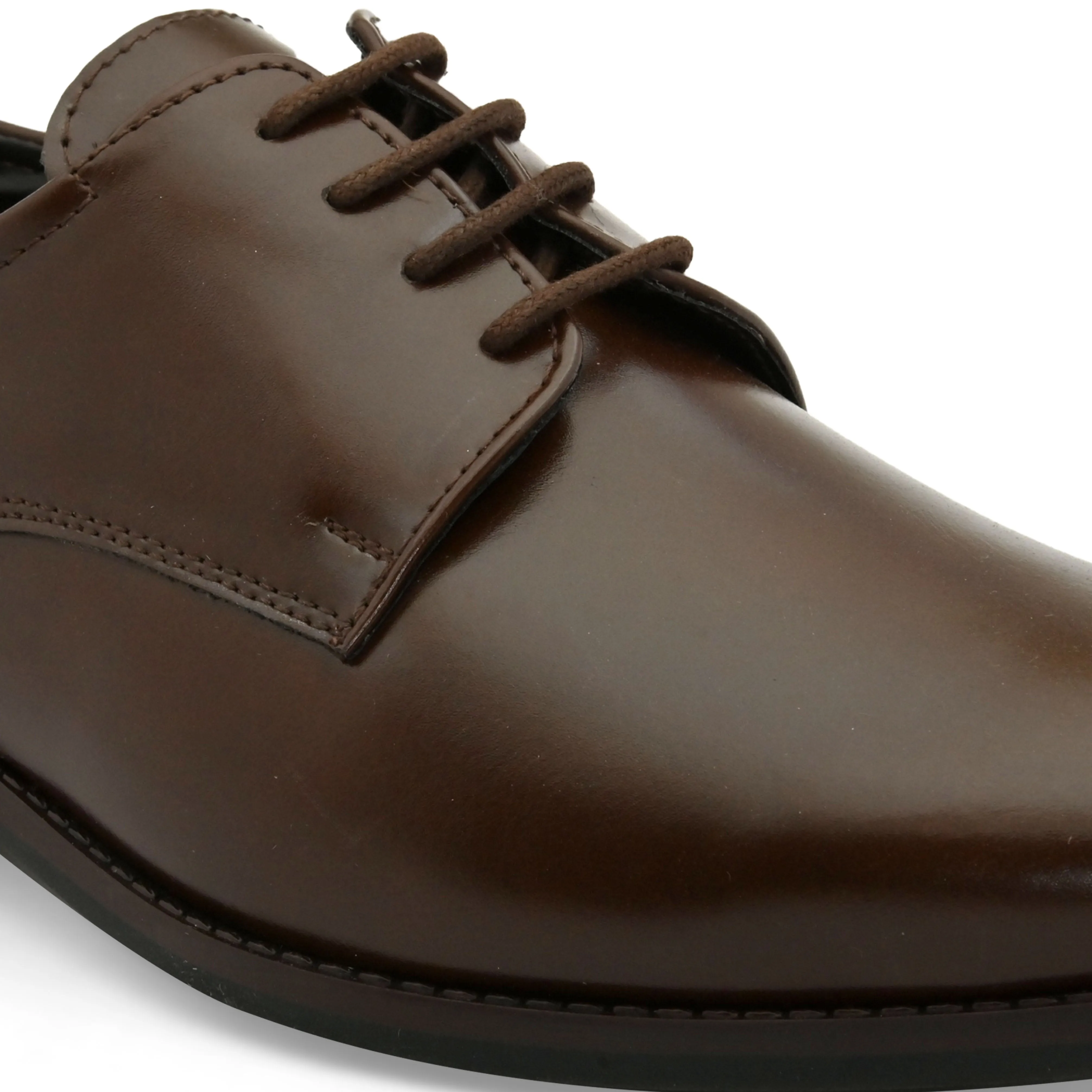 Topline Brown Derby Shoes