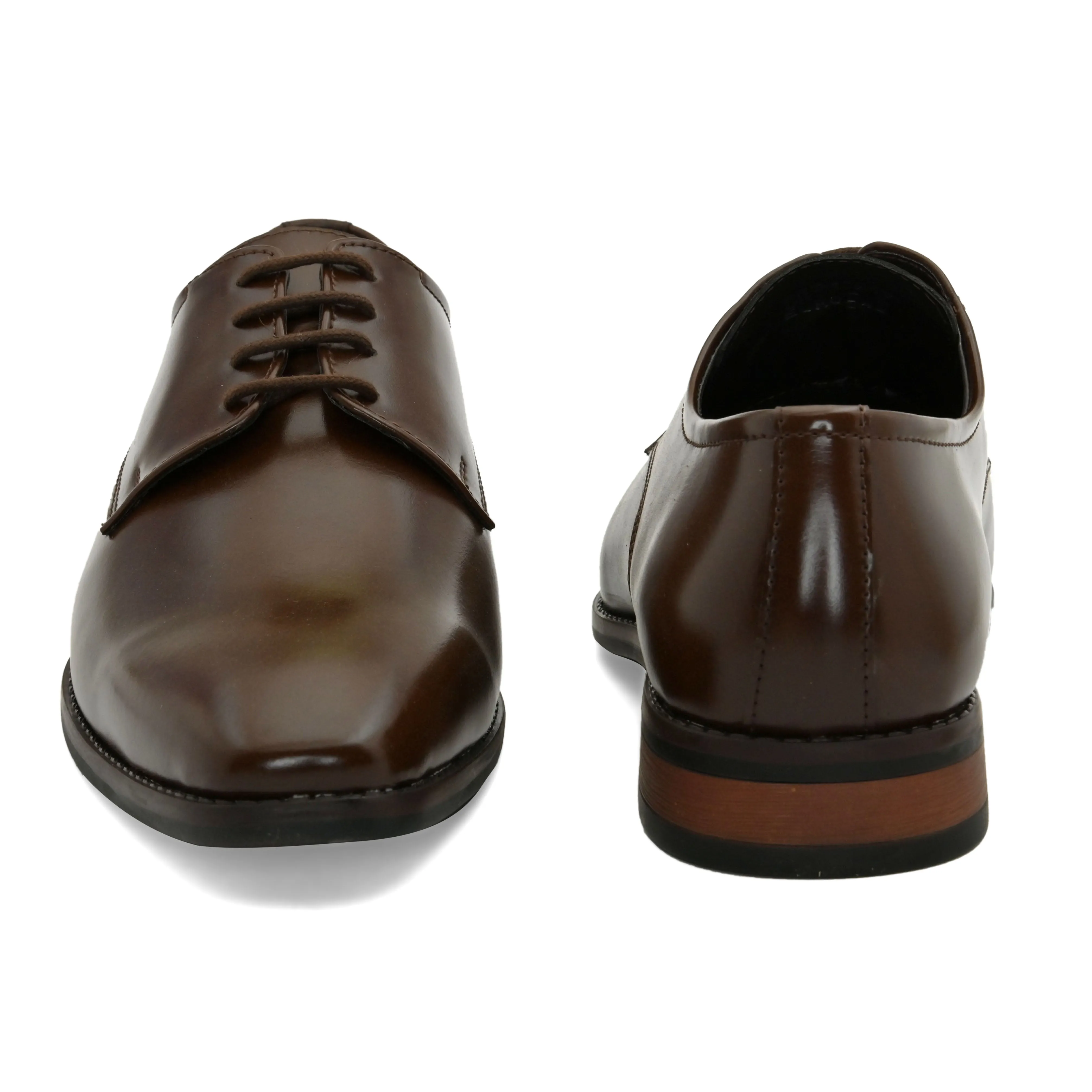 Topline Brown Derby Shoes