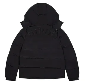 TRAPSTAR IRONGATE DETACHABLE HOODED JACKET - BLACKOUT EDITION 2023