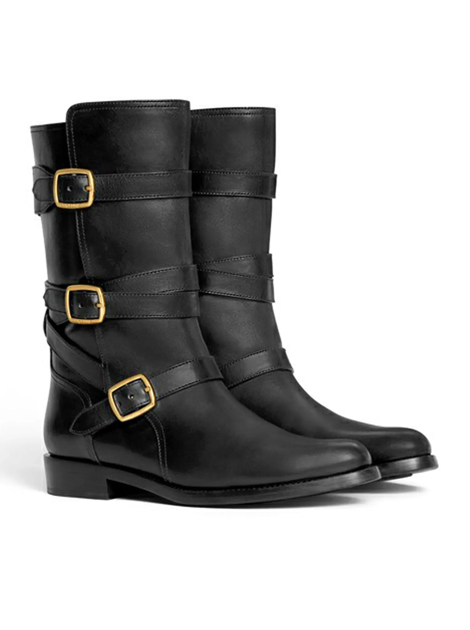 TRIPLE BUCKLE BIKER BOOT 20