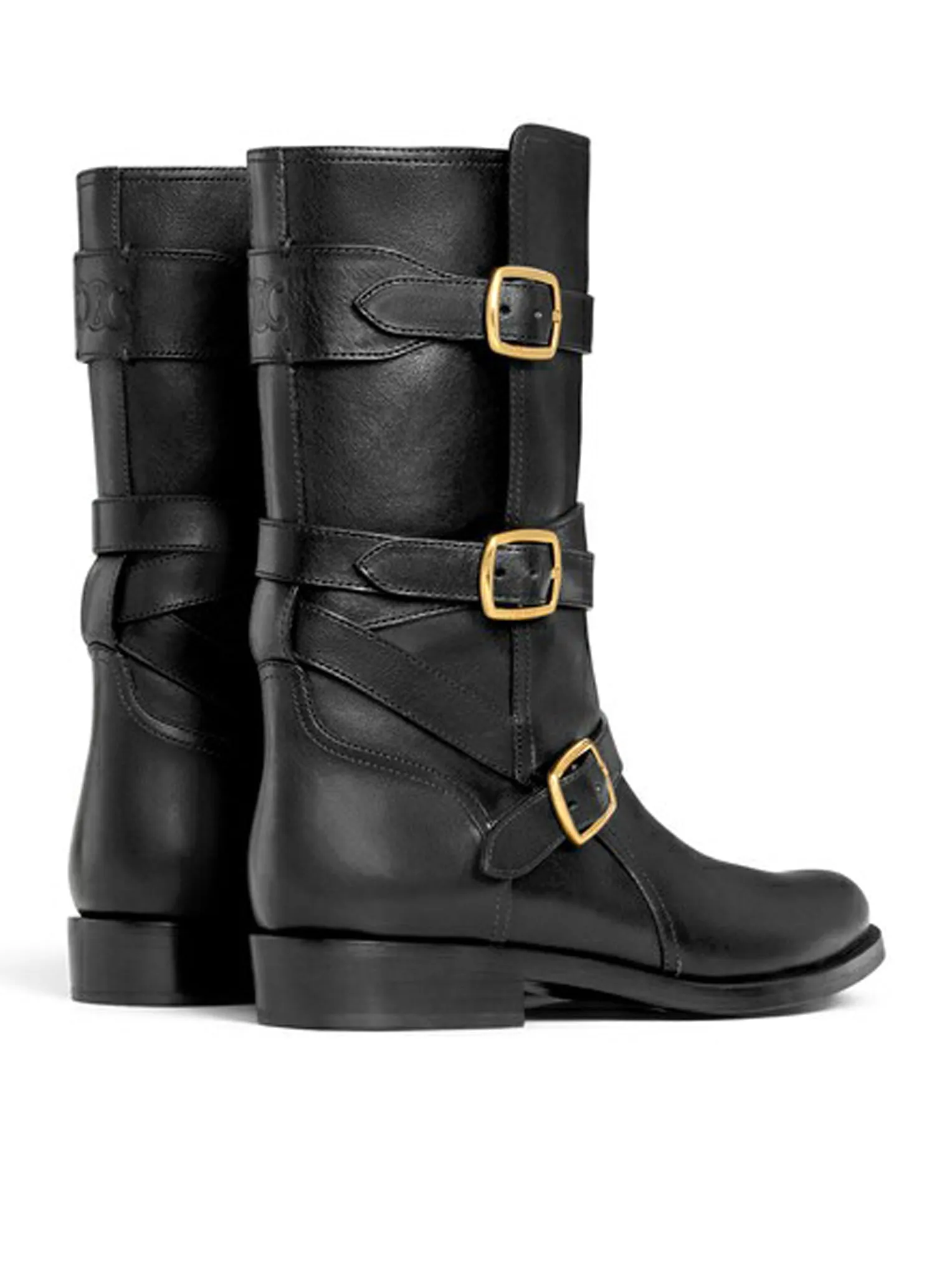 TRIPLE BUCKLE BIKER BOOT 20