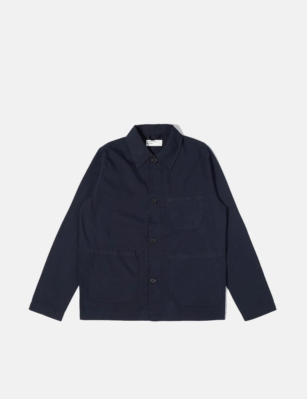 Universal Works Field Jacket (Canvas) - Navy Blue