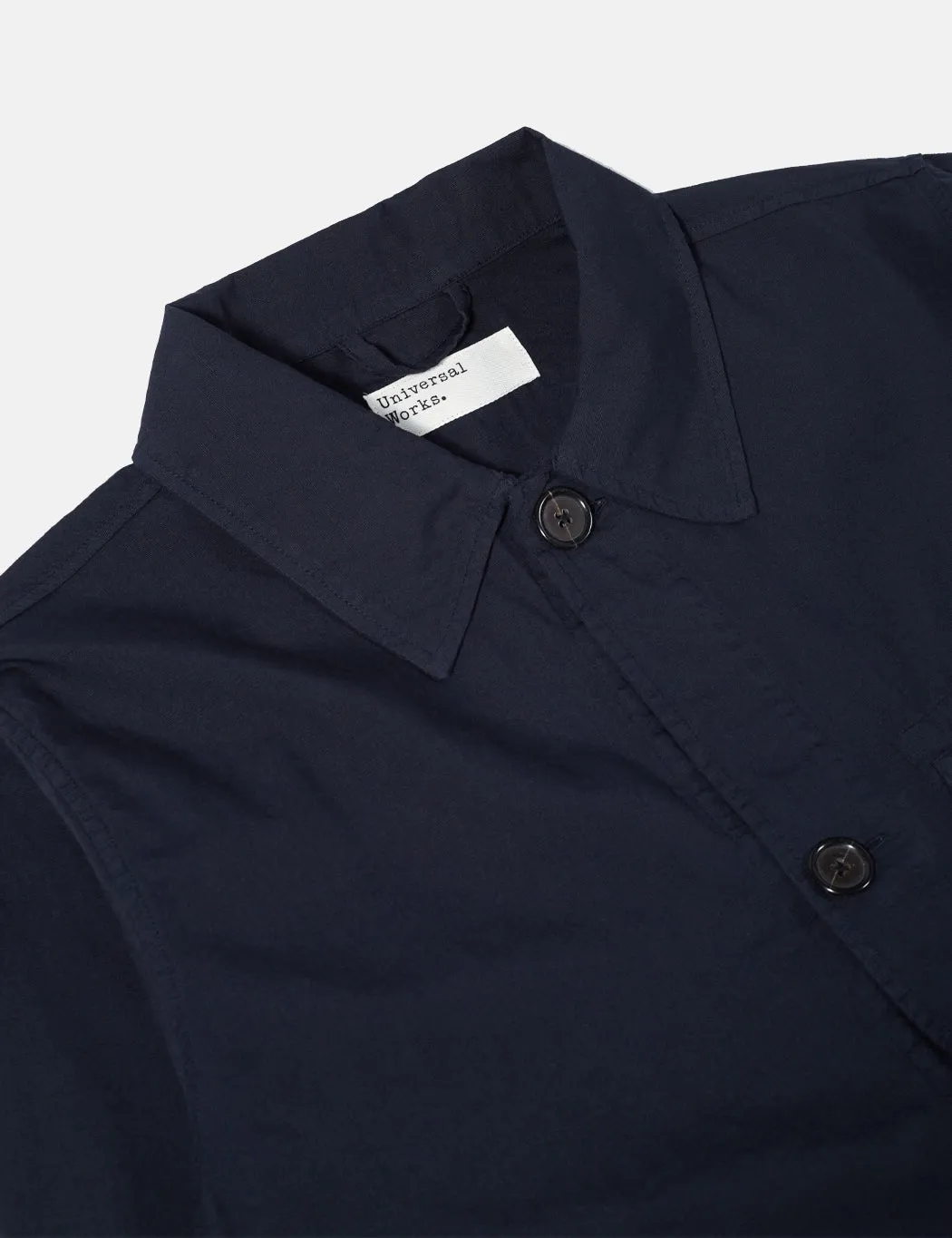 Universal Works Field Jacket (Canvas) - Navy Blue