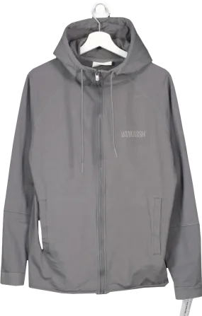 Vanquish Grey Eclipse V2 Full Zip Front Hoodie - UK Size L - Stylish and Comfortable Zip Up Sweatshirt