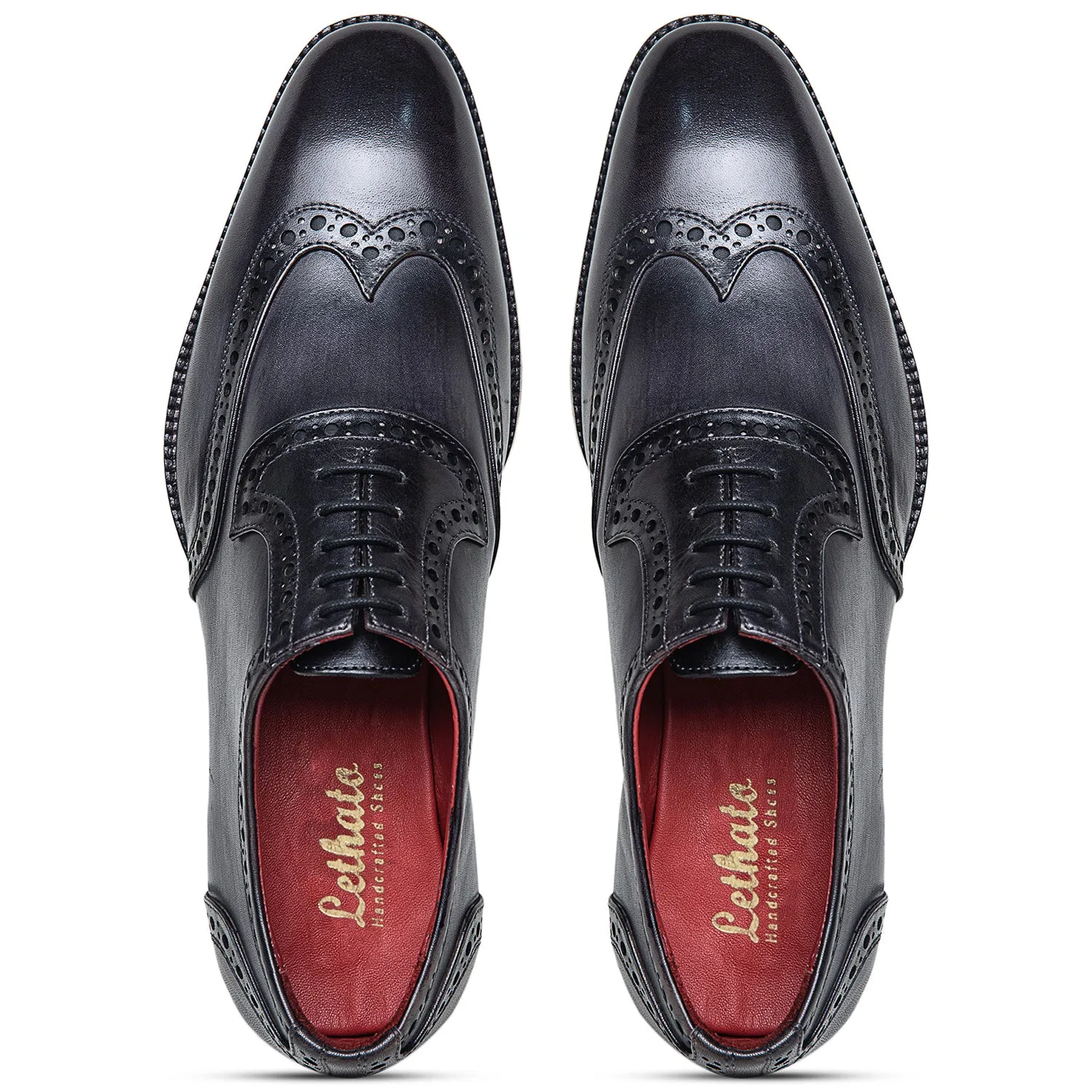 Wingtip Brogue Oxford- Grey